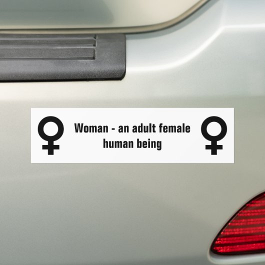 Definition der Frau Autoaufkleber (Auf Auto)
