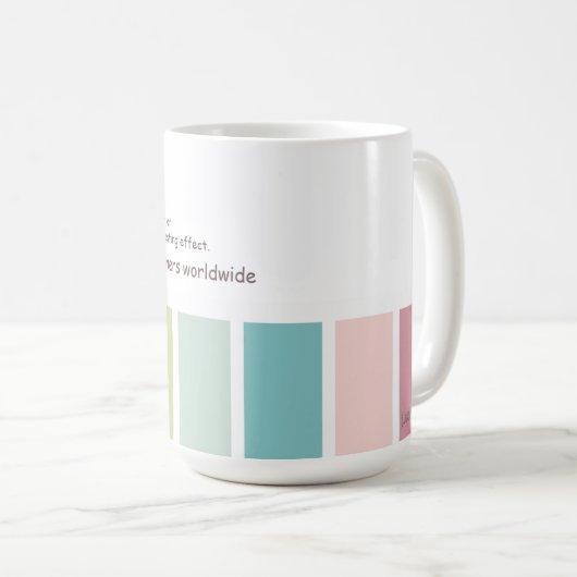 Definition der Juxtaposition Kaffeetasse (VorderseiteRechts)