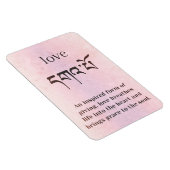 Definition der Liebe Magnet (Rechte Seite)