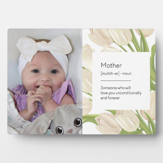 Definition der Mutter Fotoplatte (Vorderseite)