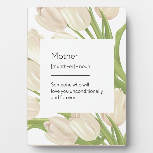 Definition der Mutter Fotoplatte (Vorderseite)