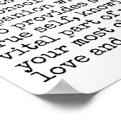 Definition der personalisierten Soule mit Foto Poster (Ecke)