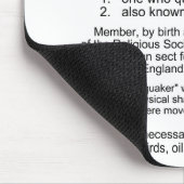 Definition der Quäker Mousepad (Ecke)