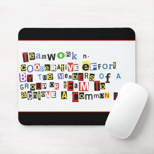 Definition der Teamwork Mousepad (Mit Mouse)