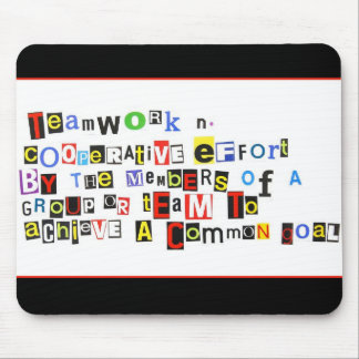 Definition der Teamwork Mousepad