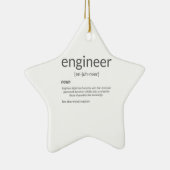 Definition der Uni eines Gift Engineers Keramik Ornament (Rechts)