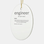 Definition der Uni eines Gift Engineers Keramik Ornament (Links)