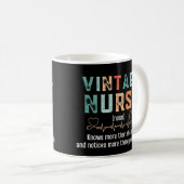 Definition der Vintagen Krankenversicherung Kaffeetasse (VorderseiteRechts)