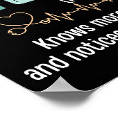 Definition der Vintagen Krankenversicherung Poster (Ecke)