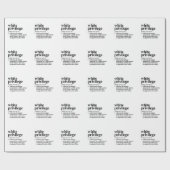 Definition der weißen Vorrechte Geschenkpapier (Flach)