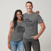 Definition der weißen Vorrechte T-Shirt (Unisex)