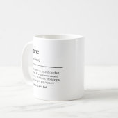 Definition der Zuhause mit einem benutzerdefiniert Kaffeetasse (Vorderseite Links)