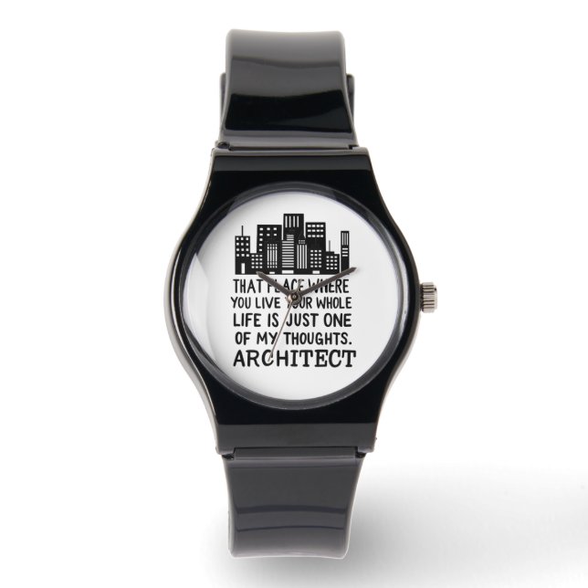 Definition des Architekten Armbanduhr (Vorderseite)