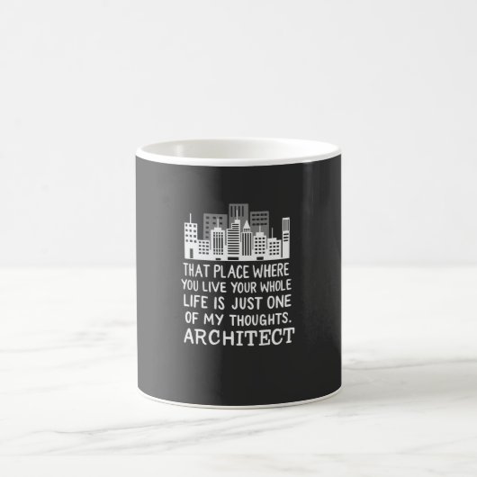 Definition des Architekten Kaffeetasse (Mittel)