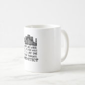 Definition des Architekten Kaffeetasse (VorderseiteRechts)