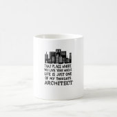 Definition des Architekten Kaffeetasse (Mittel)