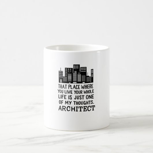 Definition des Architekten Kaffeetasse (Mittel)