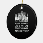 Definition des Architekten Keramik Ornament (Links)