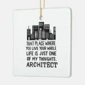 Definition des Architekten Keramikornament (Links)