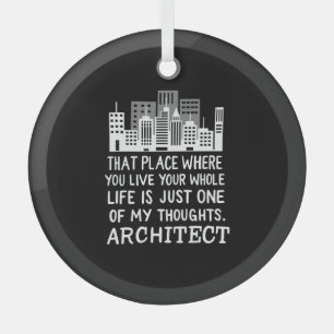 Definition des Architekten Ornament Aus Glas