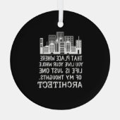 Definition des Architekten Ornament Aus Glas (Rückseite)