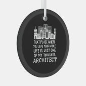 Definition des Architekten Ornament Aus Glas (Vorderseite Rechts)