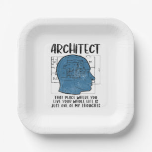 Definition des Architekten Pappteller