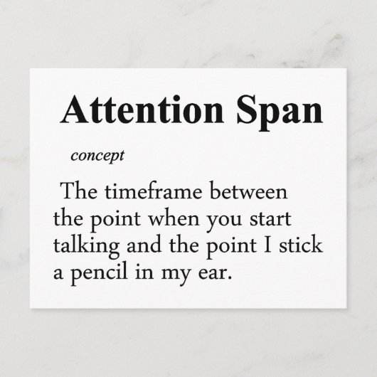 Definition des Aufmerksamkeitsbereichs Postkarte (Vorderseite)