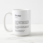 Definition des Begriffs "Doctor Funny Dictionary" Kaffeetasse (Links)