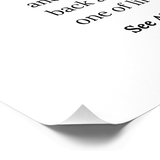 Definition des Begriffs "Freund" - "Herz" Poster (Ecke)