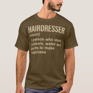 Definition des Begriffs "Friseur" T-Shirt