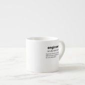 Definition des Begriffs "Funny Dictionary" Espressotasse (Vorderseite Rechts)