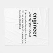 Definition des Begriffs "Funny Dictionary" Fleecedecke (Vorderseite (Horizontal))