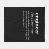 Definition des Begriffs "Funny Dictionary" Fleecedecke (Vorderseite (Horizontal))