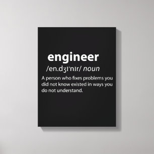 Definition des Begriffs "Funny Dictionary" Leinwanddruck