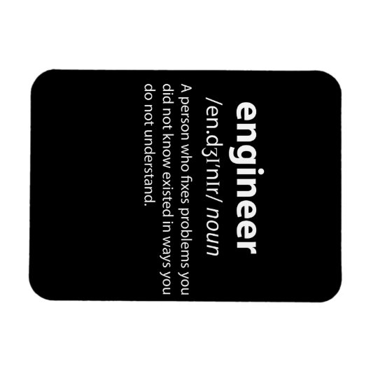 Definition des Begriffs "Funny Dictionary" Magnet (Horizontal)