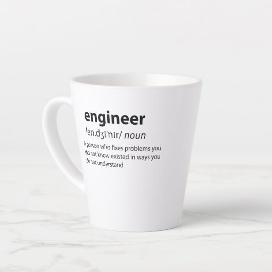 Definition des Begriffs "Funny Dictionary" Milchtasse (Linke Ecke)