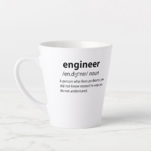 Definition des Begriffs "Funny Dictionary" Milchtasse