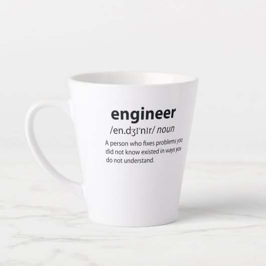 Definition des Begriffs "Funny Dictionary" Milchtasse (Links)