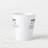 Definition des Begriffs "Funny Dictionary" Milchtasse (Vorderseite)