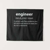 Definition des Begriffs "Funny Dictionary" Wandteppich (Vorderseite (Horizontal))