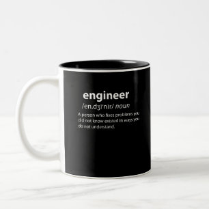 Definition des Begriffs "Funny Dictionary" Zweifarbige Tasse