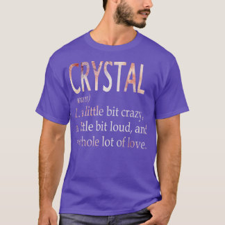 Definition des Begriffs "KristallGirl" T-Shirt