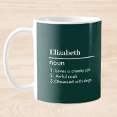 Definition des Begriffs "Personalisierter Name" Tasse