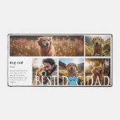 Definition des besten Vaters für Hunde | Fünf Foto Schreibtischunterlage (Vorderseite)