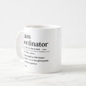 Definition des Chaos-Koordinators Kaffeetasse (Vorderseite Links)