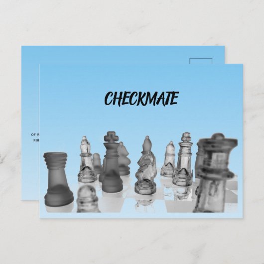 Definition des Checkkamerasachs nach der Postkarte (Vorne/Hinten)