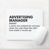 Definition des coolen Marketing Managers Mousepad (Mit Mouse)