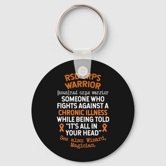 Definition des CRPS-Warriors Schlüsselanhänger (Vorderseite)