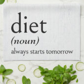 Definition des DIET Geschirrtuch (Gefaltet)